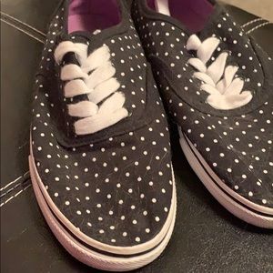 Polka dot sneakers